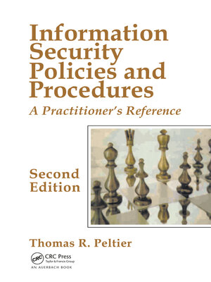 cover image of Information Security Policies and Procedures